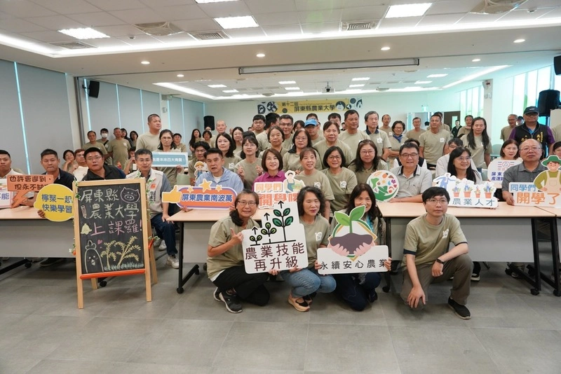 屏東農業大學開學　百大青農校友分享經驗