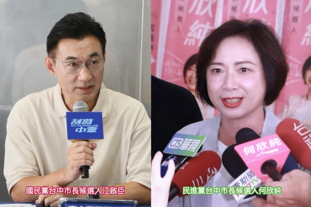 《放.內幕》江啟臣穩贏？何欣純內參呈現「主升段」差距不到5%！和中央打「普發現金組合拳」為台中做更多拼勝選