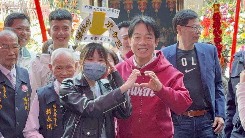 賴總統嘉義參拜　揭示提升國防力量等3大工作