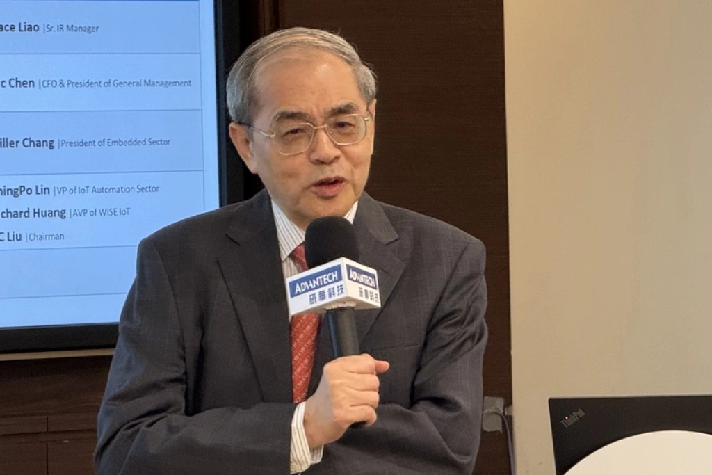 研華首季接單暢旺　劉克振：年底交棒執行長