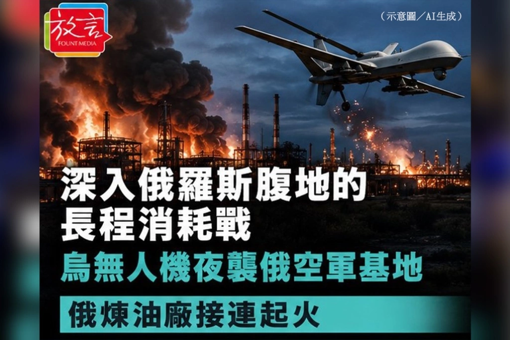 深入俄羅斯腹地的長程消耗戰——烏克蘭無人機夜襲薩拉托夫、恩格斯空軍基地,俄煉油廠接連起火