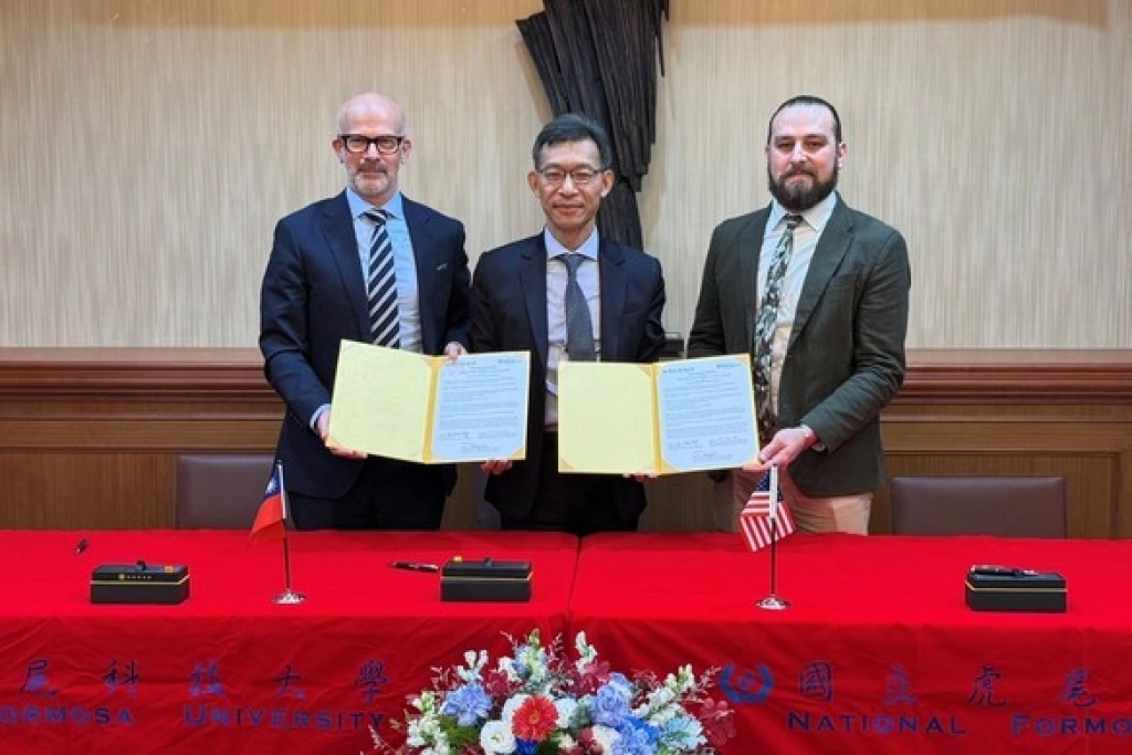 賓夕法尼亞理工學院與虎尾科大簽約合作