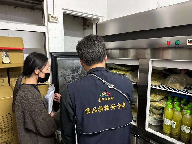 中市食安處稽查飲料業者（2）