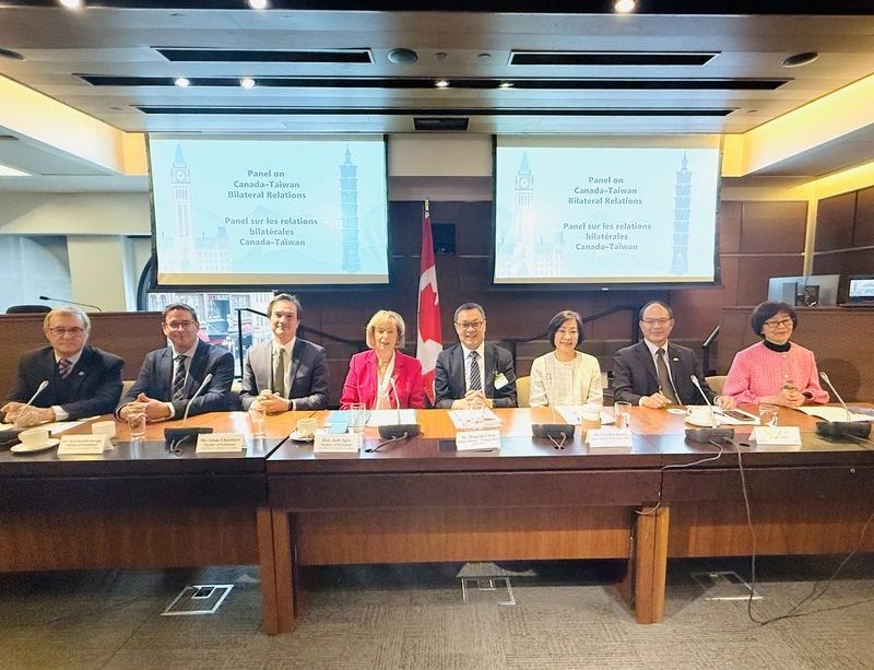 北美台灣商會「渥太華叩門之旅」  加國議員熱情迎接