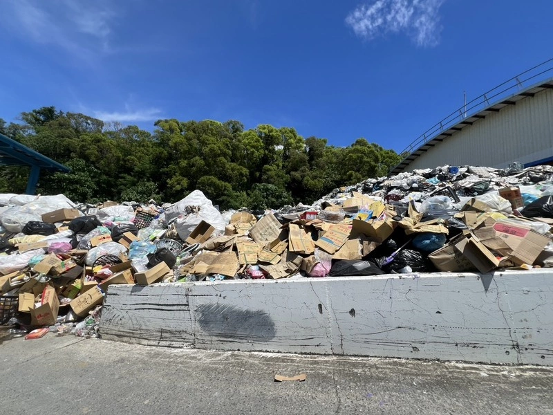 小琉球資源回收清運15度流標　1500噸待運