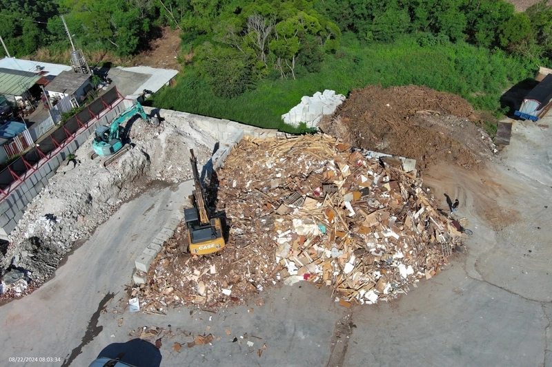 台中檢警查獲非法廢棄物集團