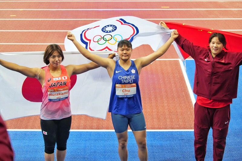 U23田徑亞錦賽　朱品薰女子標槍破個人最佳奪金