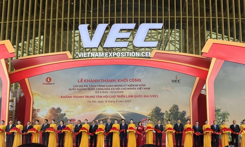 Vingroup投資興建越南國家展覽會議中心開幕式