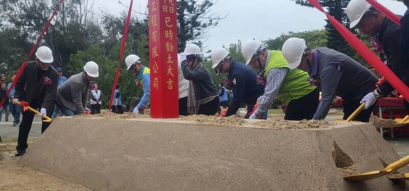 湖西鄉立圖書館興建工程動土（2）