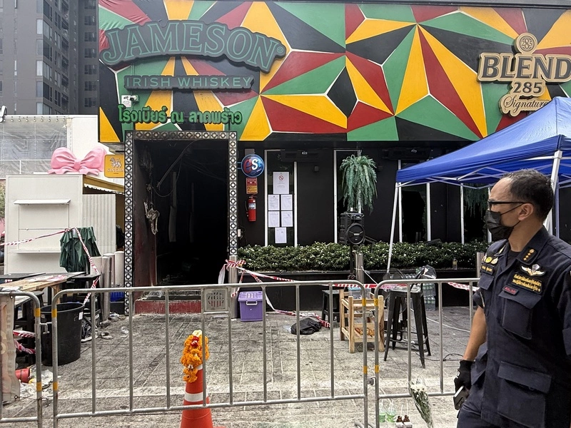 外出透氣躲劫數　曼谷啤酒餐廳大火倖存者：無路可逃