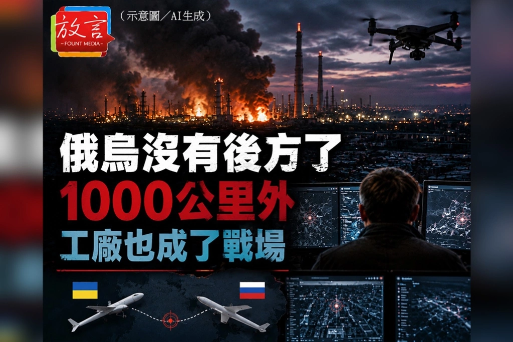 俄烏沒有後方了　1000公里外工廠也成了戰場