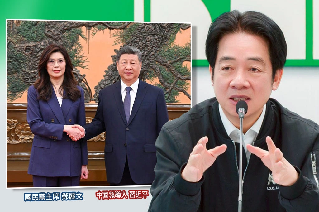 賴清德轟鄭習會「以和平包裝統一、會帶給台灣無窮後患」：國共論壇結束「盼在野黨速審總預算和國防條例」