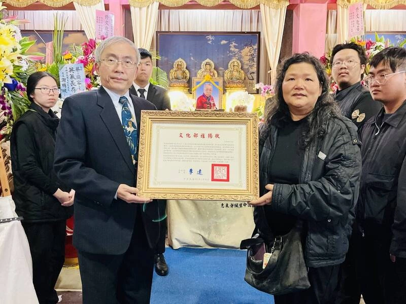 雲林紙塑神像工藝保存者辭世　文化部頒旌揚狀