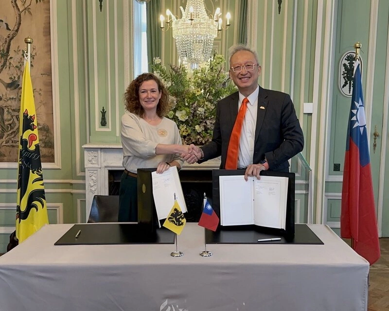 台灣與比利時佛拉蒙大區舉行合作諮商會議