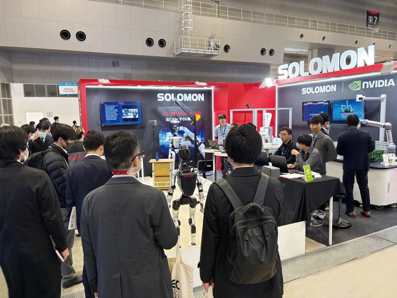 日本機器人展　所羅門秀人形機器人方案