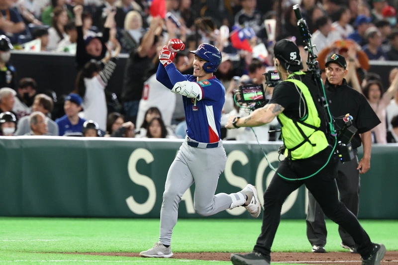 WBC費柴德敲2分砲　8局台灣4比3領先韓國