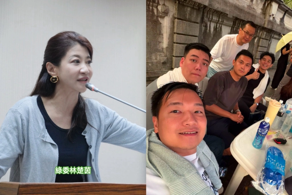 藍小雞「接力絕食」抗議致癌油...林楚茵狂酸做秀「輪流絕食就是輪流吃飯」:比168還短