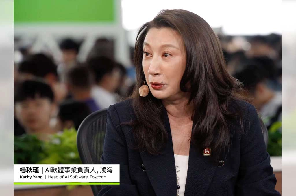 鴻海AI導入兩年見效！楊秋瑾曝排線產能提升50％　關鍵竟是劉揚偉數年前一項決定