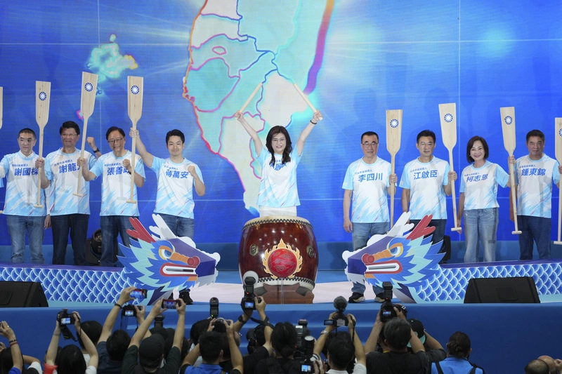 鄭麗文喊話拚贏11月大選　國民黨要成為政治台積電