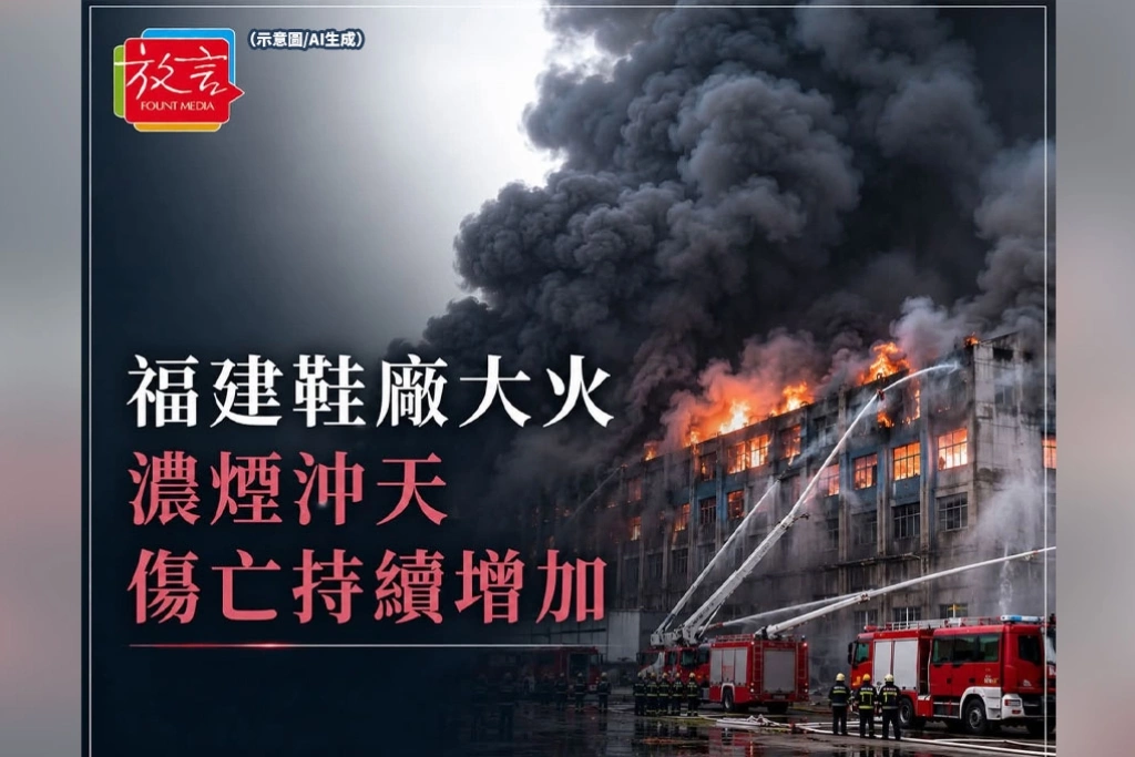 濃煙封死逃生梯、工人困上屋頂！福建鞋廠惡火奪28命　中國工安再拉警報