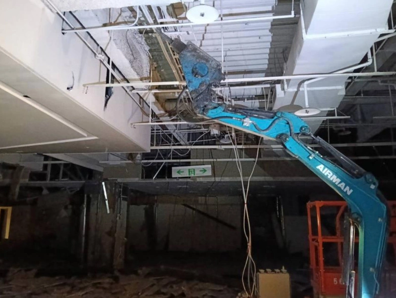 新光三越中港店氣爆案　怪手操作位置高於管線