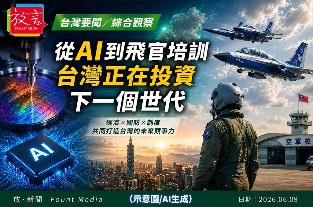 《放. 新聞/台灣要聞/綜合觀察》從AI到飛官培訓 台灣正在投資下一個世代