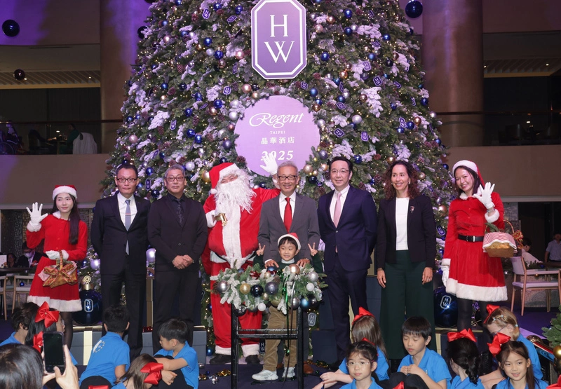 晶華酒店耶誕樹點燈（1）