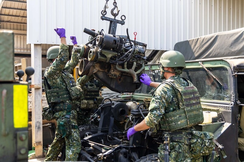 漢光42號  第一作戰區野戰搶修與傷患急救操演