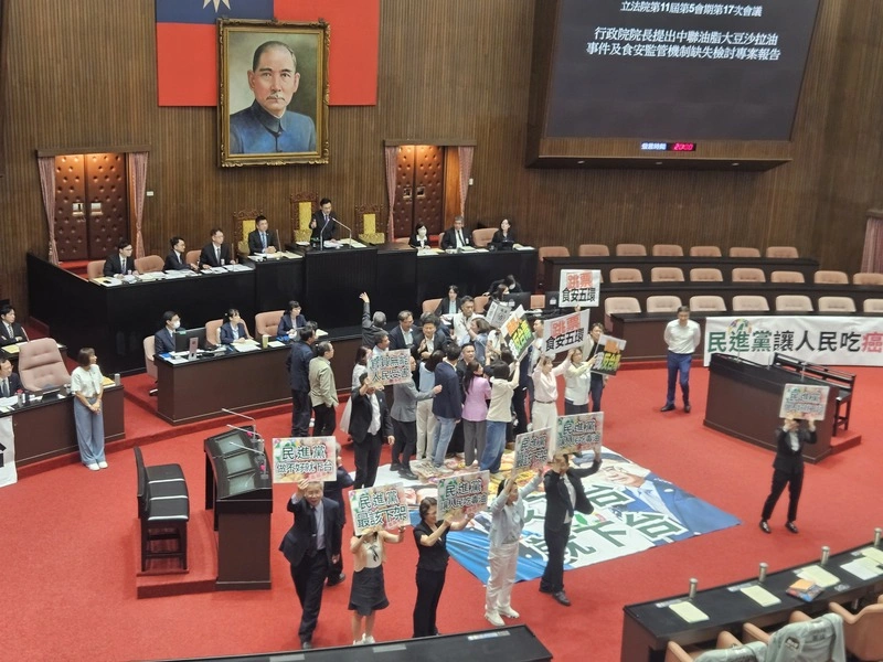 中聯油脂案　藍要求賴總統道歉、卓榮泰下台