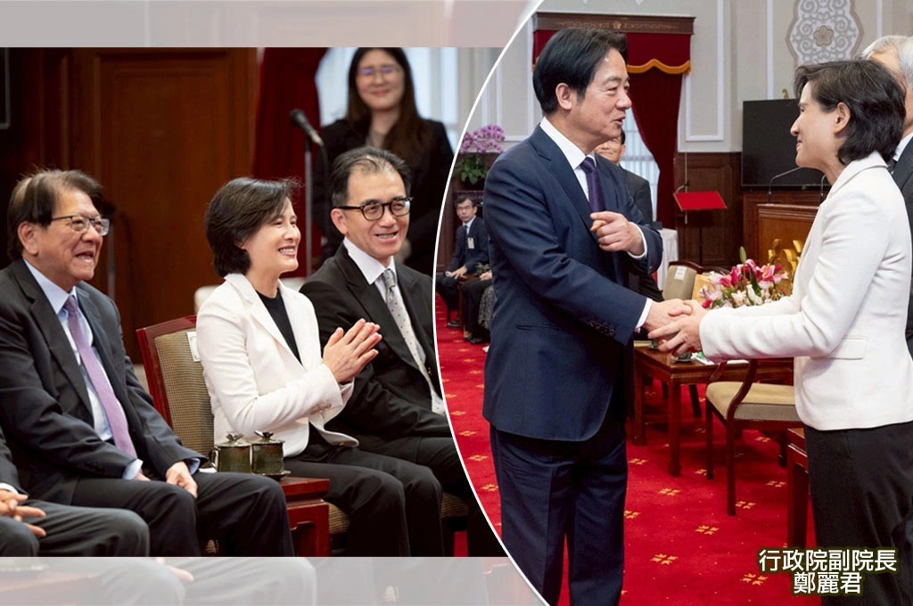 鄭麗君返抵國門見總統...賴清德致謝「為台取得與友盟同等待遇」：讓台灣在變局中取得最佳競爭位置