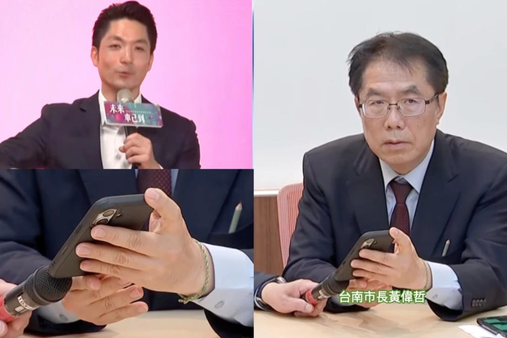 黃偉哲赴立院公布多段「蔣家殺人魔」深偽語音、開砲蔣萬安「深偽科技佛地魔」：別挺犯罪行為