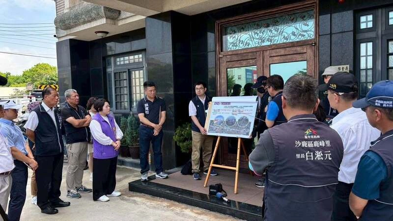 顏寬恒爭取南山截水溝工程預算 中央補助分年推動