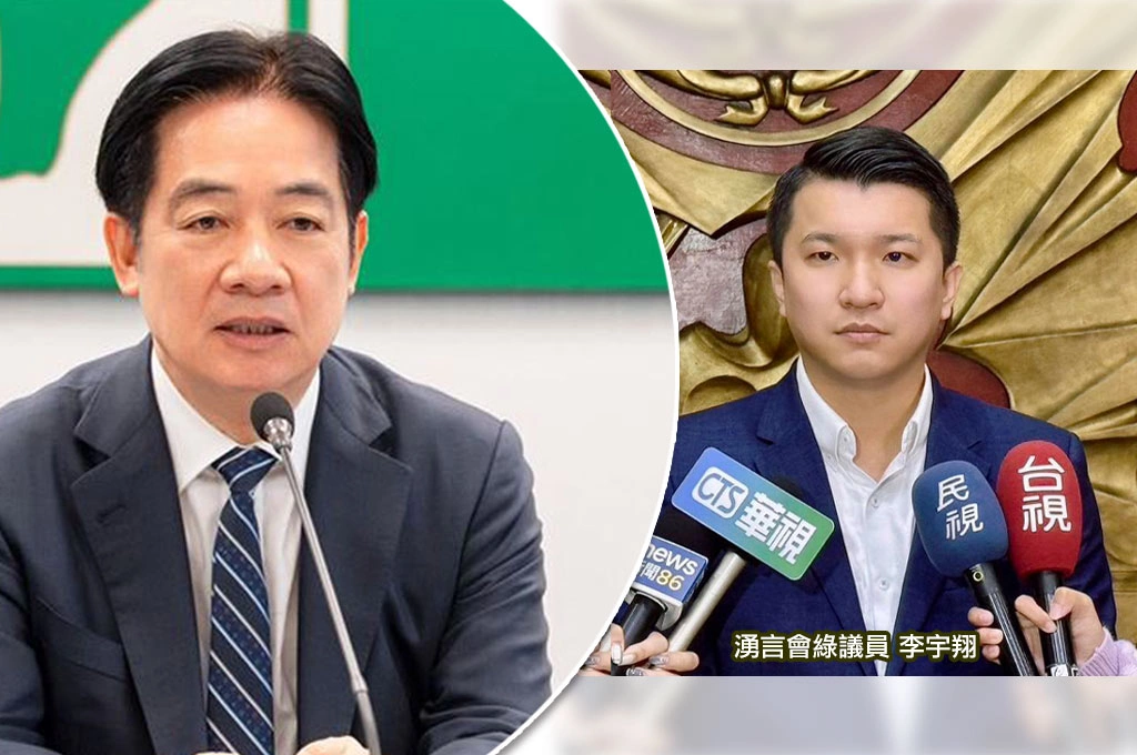 開綠營第一槍！湧言會綠議員李宇翔建議賴清德、卓榮泰、柯建銘請辭...湧言會發聲挺賴卓：全體黨公職應共同檢討