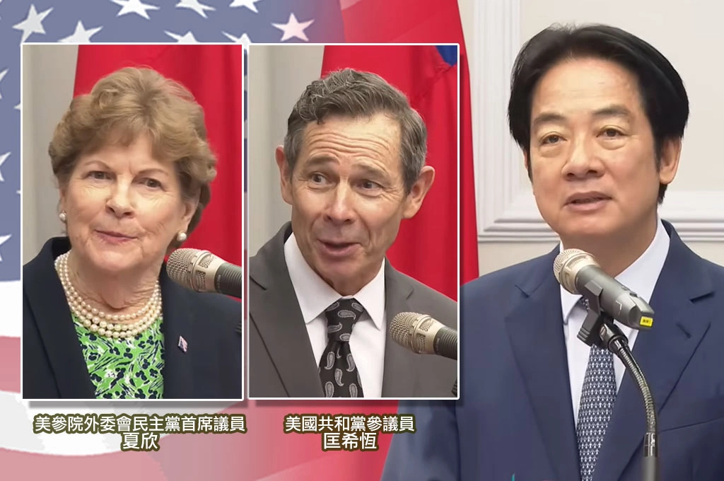 美參議員來訪「關注國防特別條例」⋯賴清德強調「預算不能夠打折」、呼籲立院支持完整國防規劃