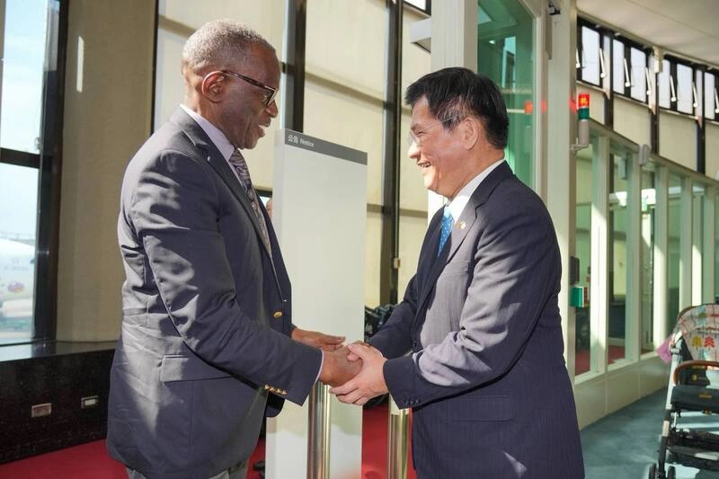 林佳龍午宴聖露西亞總理　感謝長期挺台國際參與