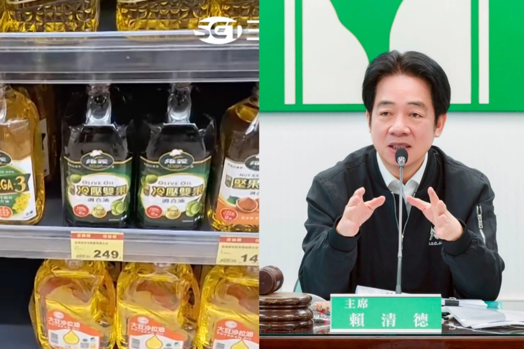 賴清德批致癌油相關公司「沒立即通報主管機關應究辦」！指示黨團該跟政院討論修「食安法」