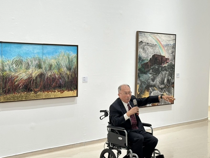 回到最初的地方　高美館創館館長黃才郎個展開展