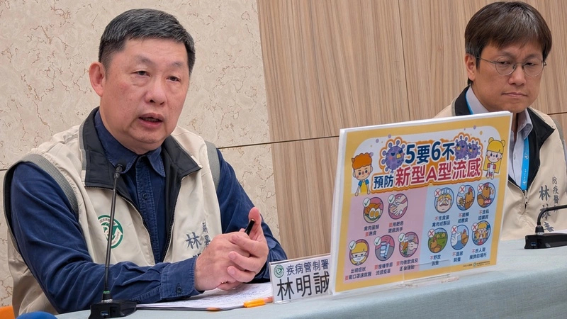 115年已7案H5N1禽流感　66人因動物流感健康追蹤