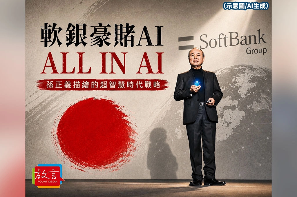 孫正義宣布「All in AI」！軟銀豪賭人工超智慧　目標打造全球ASI基礎設施