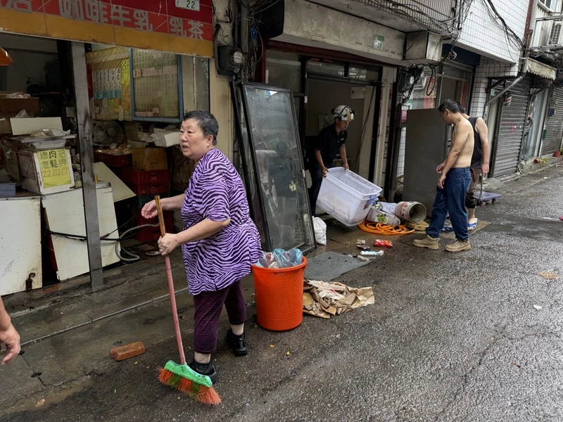 北市內湖累積雨量破250毫米　估傍晚雨勢再起