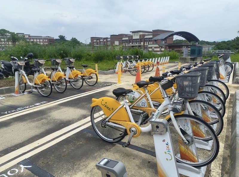 配合台南關廟湯山營區　陸軍砲指部YouBike啟用