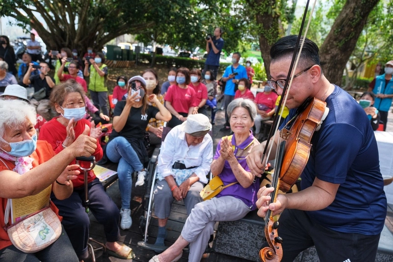灣聲樂團攜手聯發科技  展開公益音樂行腳