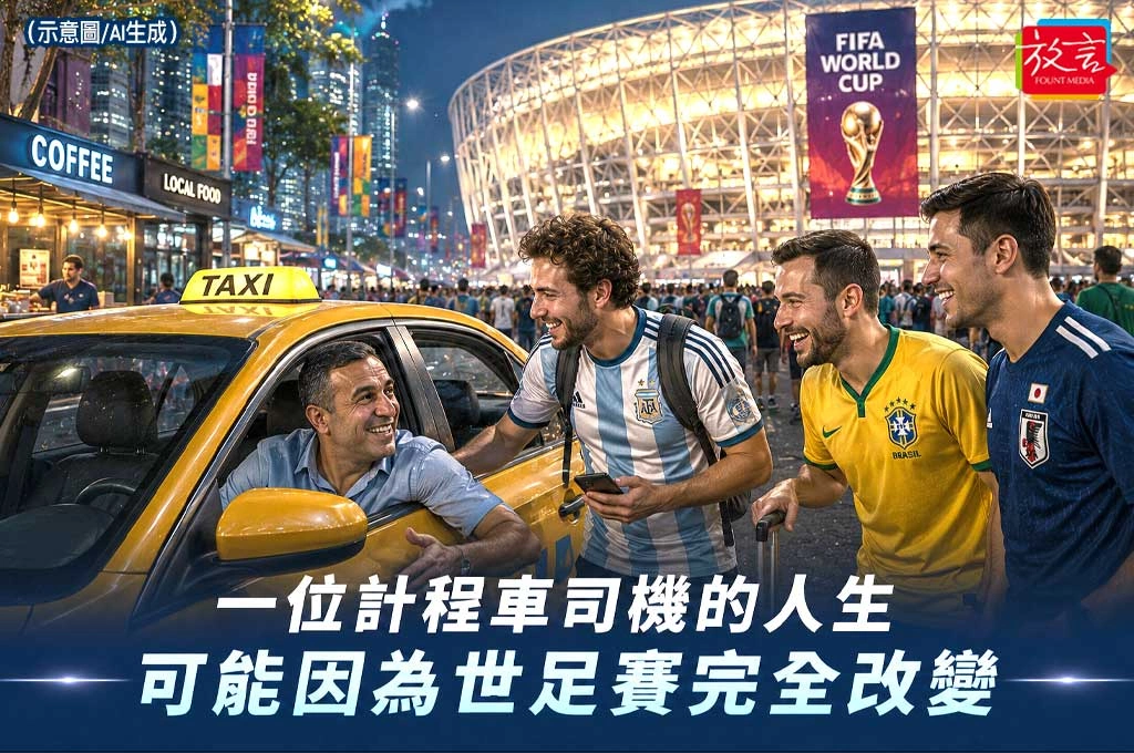 《放．新聞／世足賽》一位計程車司機的人生　可能因為世足賽完全改變