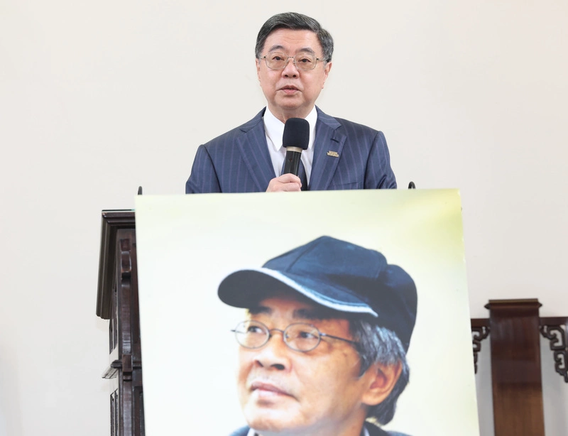 卓榮泰代頒林榮基褒揚令　許諾持續與追求自由者同行