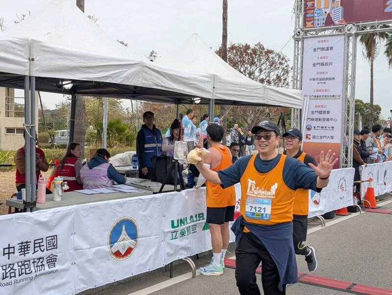 2026金門馬拉松　邱垂正參與10公里賽事