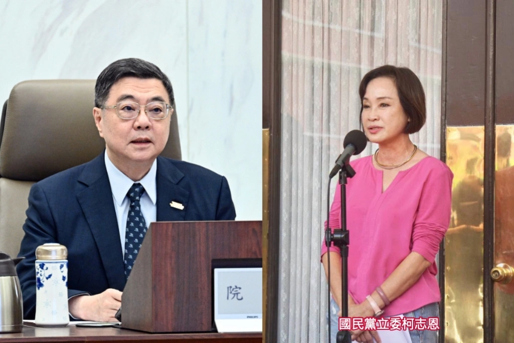 雙面人？立院凍結卓榮泰四個月薪水...柯志恩昨晚表態「這違法」今仍投贊成票