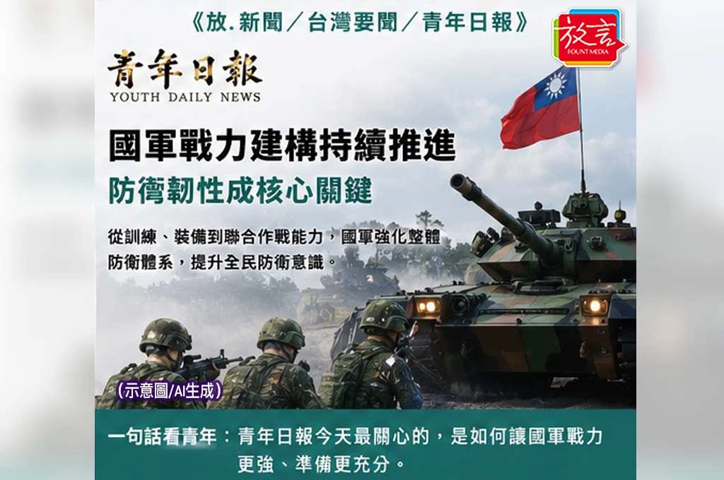 國軍戰力建構持續推進　防衛韌性成核心關鍵字