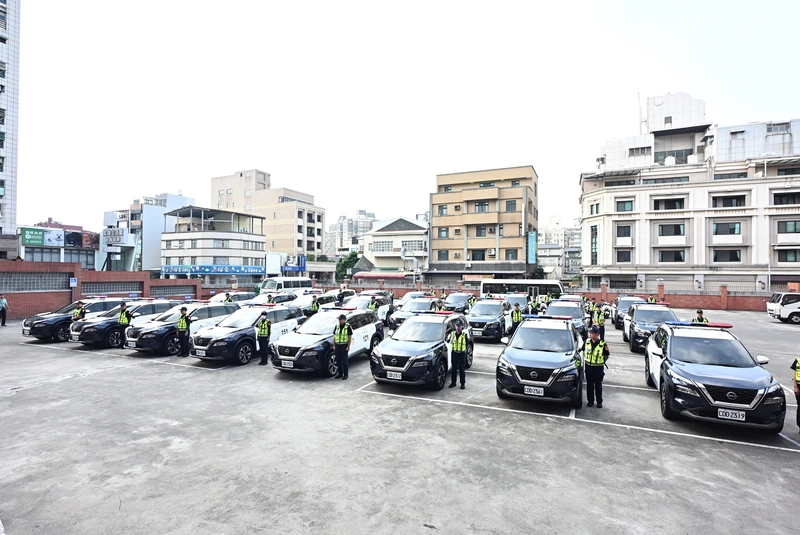 彰化警用裝備大升級　採購82輛警車提升巡邏機動性