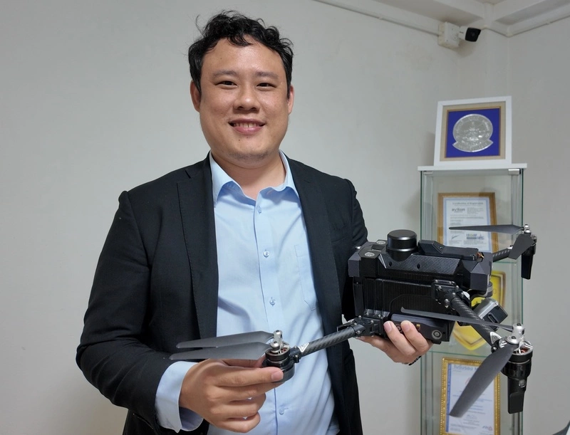 無人機品牌奧榮科技創辦人周明哲