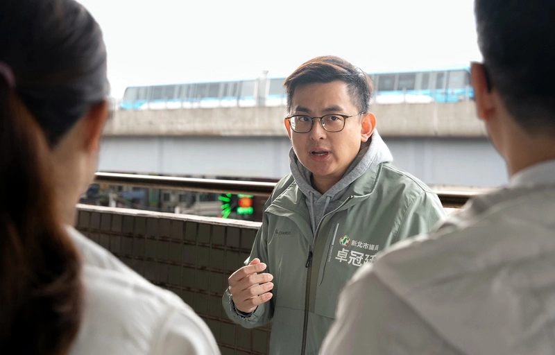 新北民代勘查捷運三鶯線噪音　要求改善